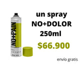 NO+PAIN en aerosol de alivio continuo del dolor extra fuerte.